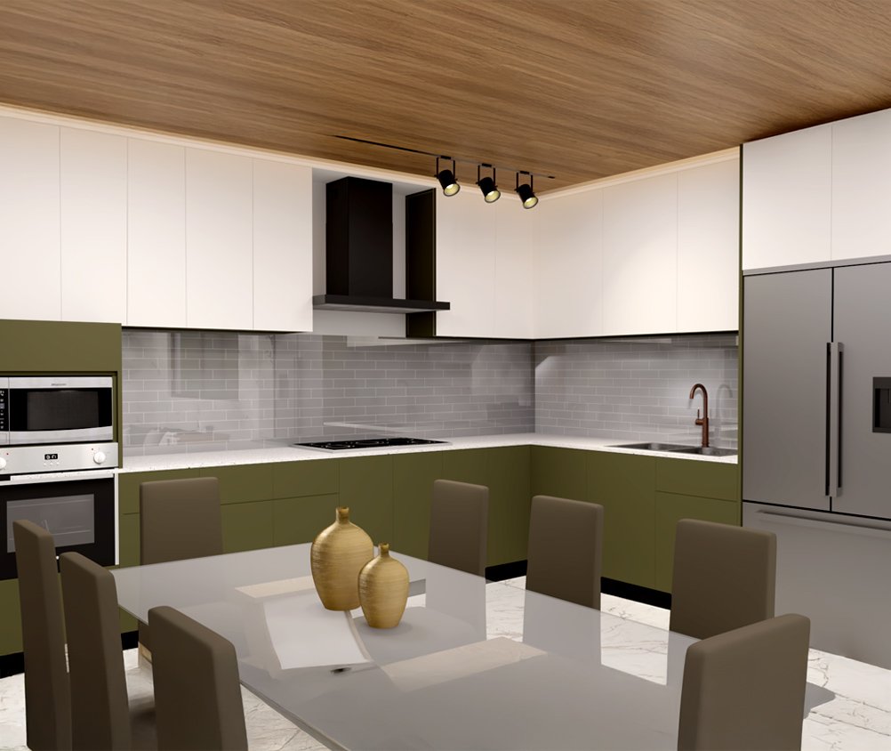 Cocina-Comedor Depto. 202, 302 y 402