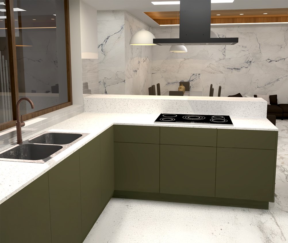 Cocina-Comedor Depto. 301 y 401