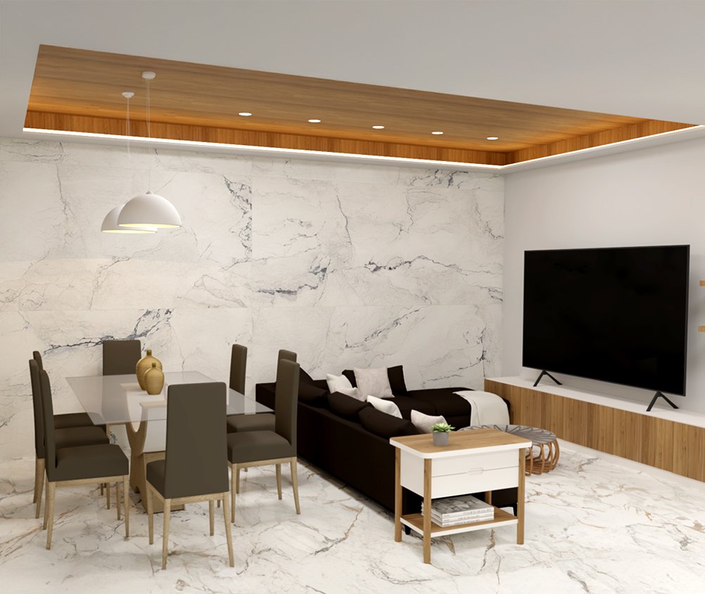 Comedor-Sala Depto. 301 y 401